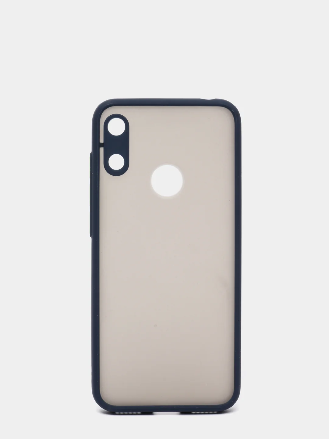 Темно-синий чехол для Honor 8A / 8A Prime / Huawei Y6 2019 / Y6 Prime 2019 / Y6s матовый пластиковый