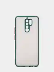 Лесной зеленый чехол для Xiaomi Redmi 9 матовый пластиковый Ксяоми редми