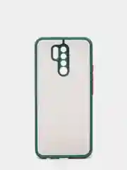 Лесной зеленый чехол для Xiaomi Redmi 9 матовый пластиковый Ксяоми редми