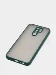 Лесной зеленый чехол для Xiaomi Redmi 9 матовый пластиковый Ксяоми редми