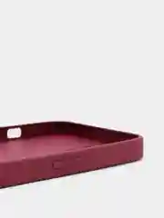 Багровый чехол для iPhone 11 / 12 / 13 Pro Max, Айфон, с закаленным стеклом на задней панели