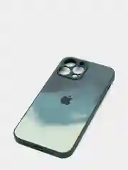 Лесной зеленый чехол для iPhone 11 / 12 / 13 Pro Max, Айфон, с закаленным стеклом на задней панели
