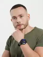Красный часы наручные с силиконовым ремнем