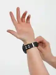 Красный часы наручные с силиконовым ремнем