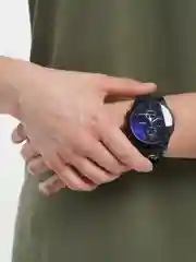 Красный часы наручные с силиконовым ремнем