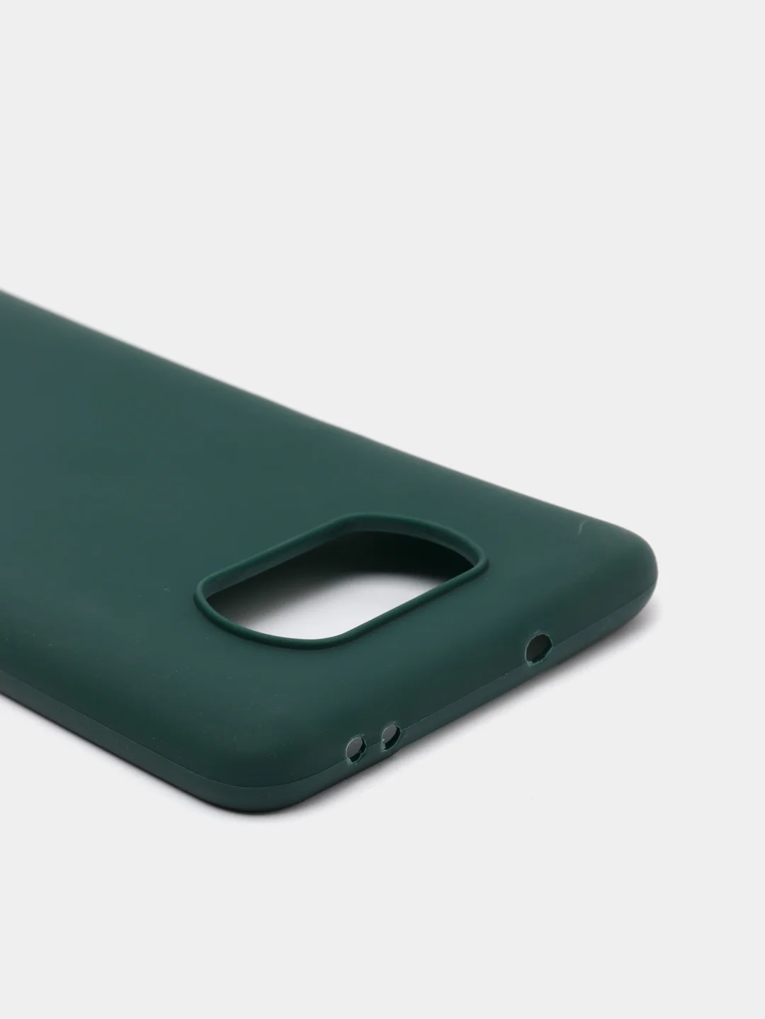 Лесной зеленый чехол на Xiaomi Poco X3 (NFC) / X3 Pro силиконовый, сяоми поко