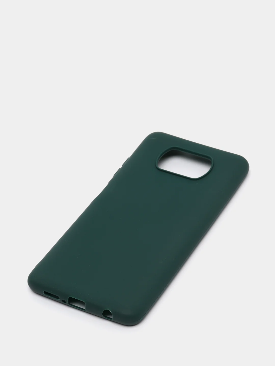 Лесной зеленый чехол на Xiaomi Poco X3 (NFC) / X3 Pro силиконовый, сяоми поко