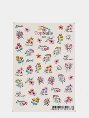 Слайдер/Top Nails/(водные наклейки) для дизайна ногтей. На любой фон