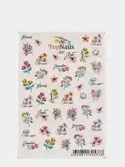Слайдер/Top Nails/(водные наклейки) для дизайна ногтей. На любой фон