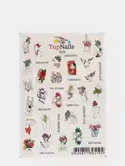 Слайдер/Top Nails/(водные наклейки) для дизайна ногтей. На любой фон