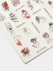 Слайдер/Top Nails/(водные наклейки) для дизайна ногтей. На любой фон