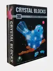 Птичка на ветке 3D Crystall Puzzle (3D Пазл с подсветкой)  (3D Пазл Магический кристал)