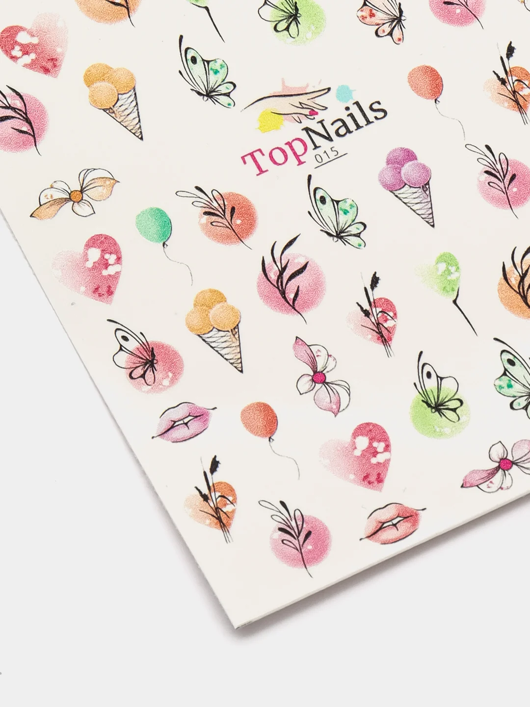 Слайдер/Top Nails/(водные наклейки) для дизайна ногтей. На любой фон