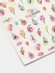 Слайдер/Top Nails/(водные наклейки) для дизайна ногтей. На любой фон