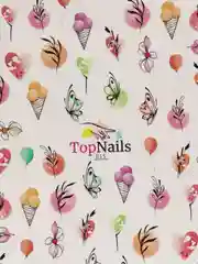 Слайдер/Top Nails/(водные наклейки) для дизайна ногтей. На любой фон