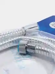 Хром ganzer шланг для душа 1,75м в ПВХ оплетке, с защитой от перекручивания, хром