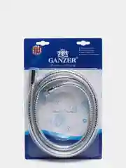 Хром ganzer шланг для душа 1,75м в ПВХ оплетке, с защитой от перекручивания, хром