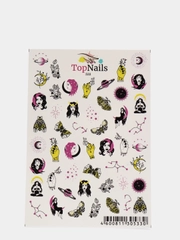 Слайдер/Top Nails/(водные наклейки) для дизайна ногтей. На любой фон