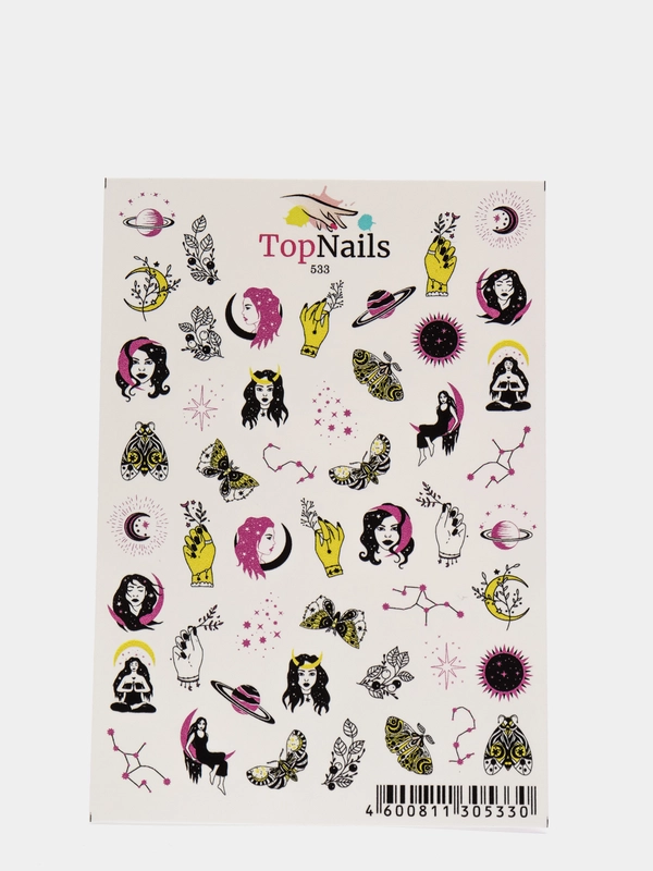 Слайдер/Top Nails/(водные наклейки) для дизайна ногтей. На любой фон