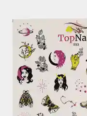 Слайдер/Top Nails/(водные наклейки) для дизайна ногтей. На любой фон