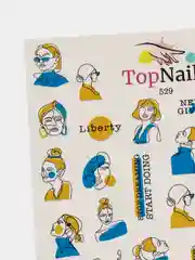 Слайдер/Top Nails/(водные наклейки) для дизайна ногтей. На любой фон