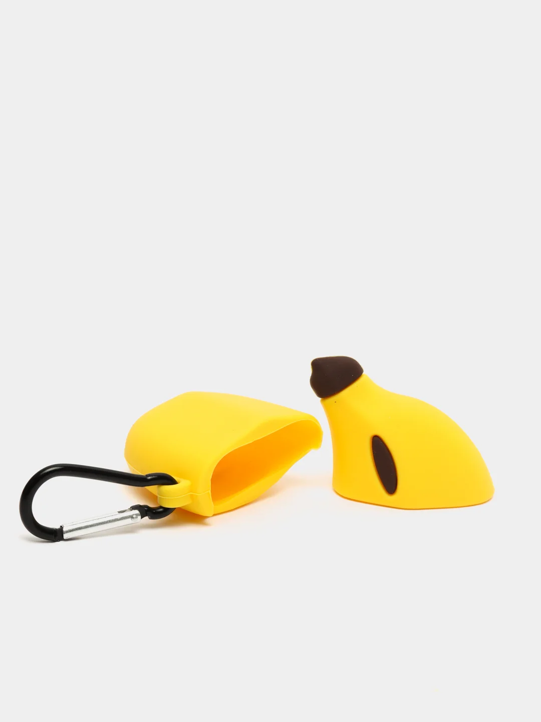 Желтый силиконовый чехол для Airpods 1/2