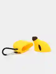 Желтый силиконовый чехол для Airpods 1/2