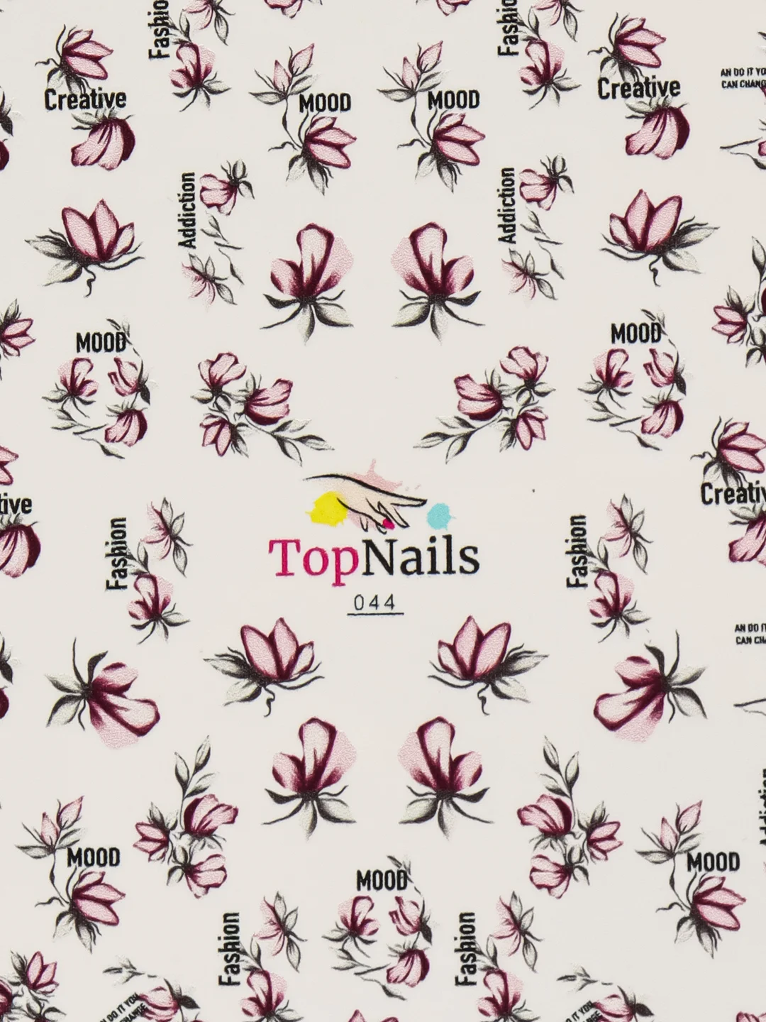 Слайдер/Top Nails/(водные наклейки) для дизайна ногтей. На любой фон