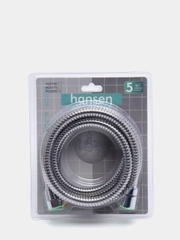 HANSEN шланг для душа 2.0м Strong, растягивающийся, с защитой от перекручивания, хром