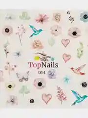 Слайдер/Top Nails/(водные наклейки) для дизайна ногтей. На любой фон