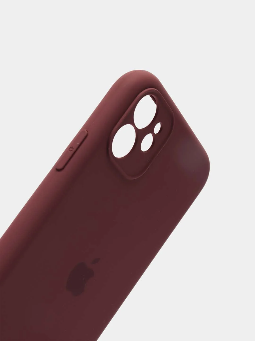 Тёмно-бордовый чехол Silicone Case для iPhone 11 / 12 Mini / 12 / 12 Pro / 12 Pro Max
