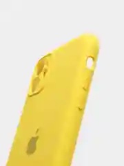 Желтый чехол Silicone Case для iPhone 11 / 12 Mini / 12 / 12 Pro / 12 Pro Max