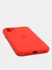 Красный чехол Silicone Case для iPhone 11 / 12 Mini / 12 / 12 Pro / 12 Pro Max