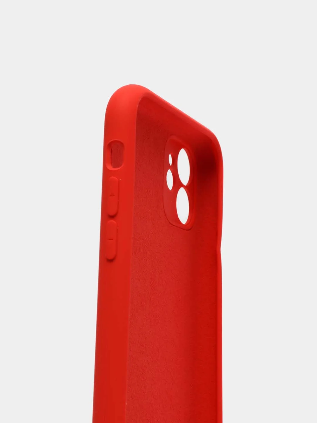 Красный чехол Silicone Case для iPhone 11 / 12 Mini / 12 / 12 Pro / 12 Pro Max