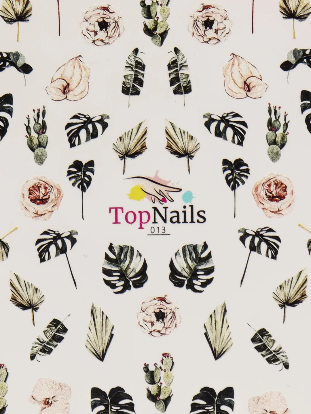 Слайдер/Top Nails/(водные наклейки) для дизайна ногтей. На любой фон
