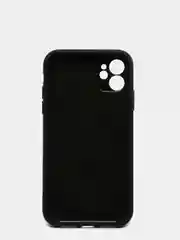 Черный чехол Silicone Case для iPhone 11 / 12 Mini / 12 / 12 Pro / 12 Pro Max