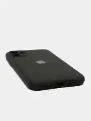Черный чехол Silicone Case для iPhone 11 / 12 Mini / 12 / 12 Pro / 12 Pro Max