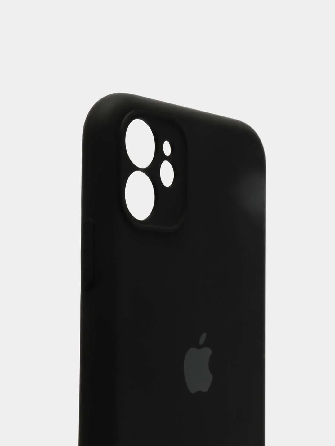 Черный чехол Silicone Case для iPhone 11 / 12 Mini / 12 / 12 Pro / 12 Pro Max