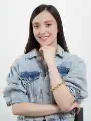 Золотой цепочка "Хип хоп"