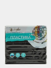 Полимерная глина "Пластика", классический черный, 56 г