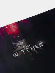 Фиолетовый игровой коврик для мыши и клавиатуры "Ведьмак" The Witcher Геральт