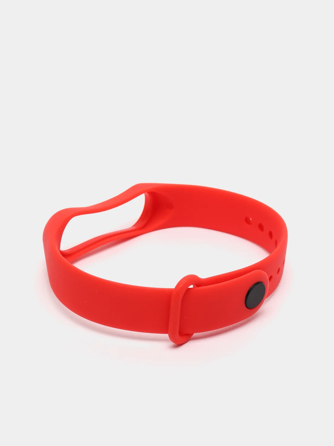 Алый силиконовый ремешок для Xiaomi Mi Band 3 / Mi Band 4 / Mi Band 5 / Браслет на Mi Band