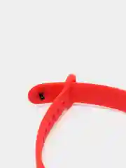 Алый силиконовый ремешок для Xiaomi Mi Band 3 / Mi Band 4 / Mi Band 5 / Браслет на Mi Band