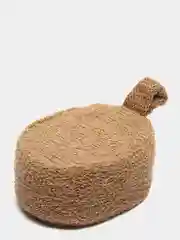 Карамельный мочалка детская, 11х14 см/ Губка для купания