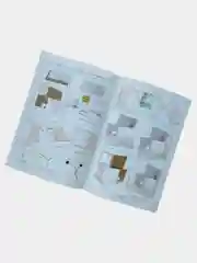 Розовый конструктор интерьерный, кукольный игрушечный дом, румбокс двухэтажный Собери сам