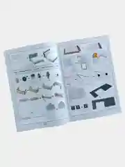 Зеленый конструктор интерьерный, кукольный игрушечный дом, румбокс двухэтажный Собери сам