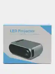 Черный портативный проектор LED YG-320 / глобальная версия
