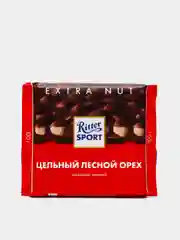 Шоколад горький Ritter Sport "Extra Nut с цельным лесным орехом", 100 гр