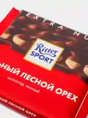 Шоколад горький Ritter Sport "Extra Nut с цельным лесным орехом", 100 гр