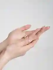 Серьги-гвоздки круглые фактурные